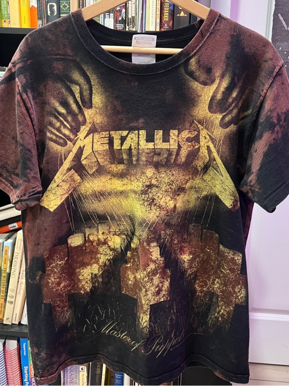 Metallica 'Master of Puppets' Graphic Tee - All Over Print